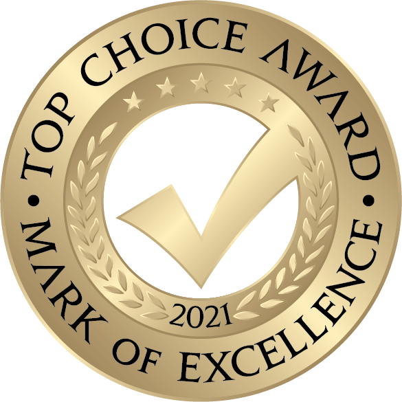 Top Choice Award Mark of Excellence 2021 - Sultan Lawyers